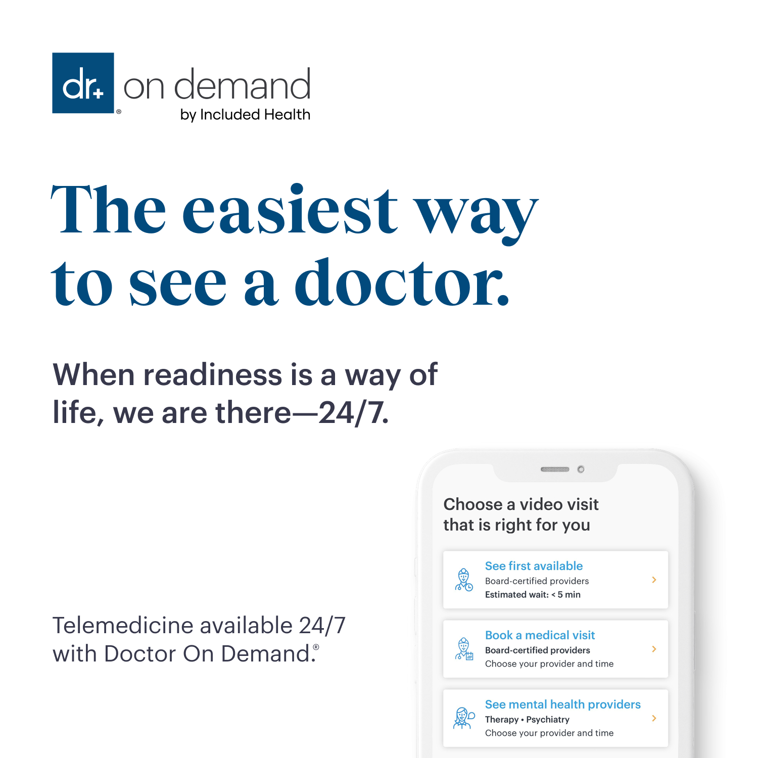 Dr On Demand Logo