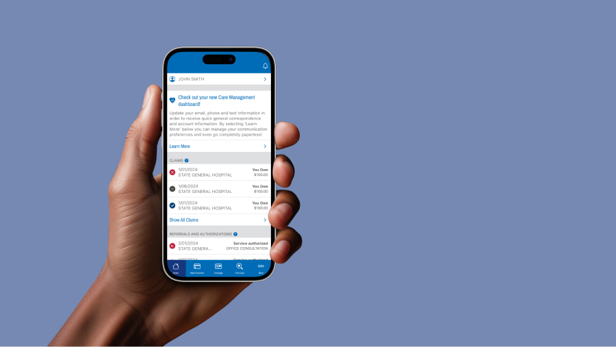 mobile app dashboard preview